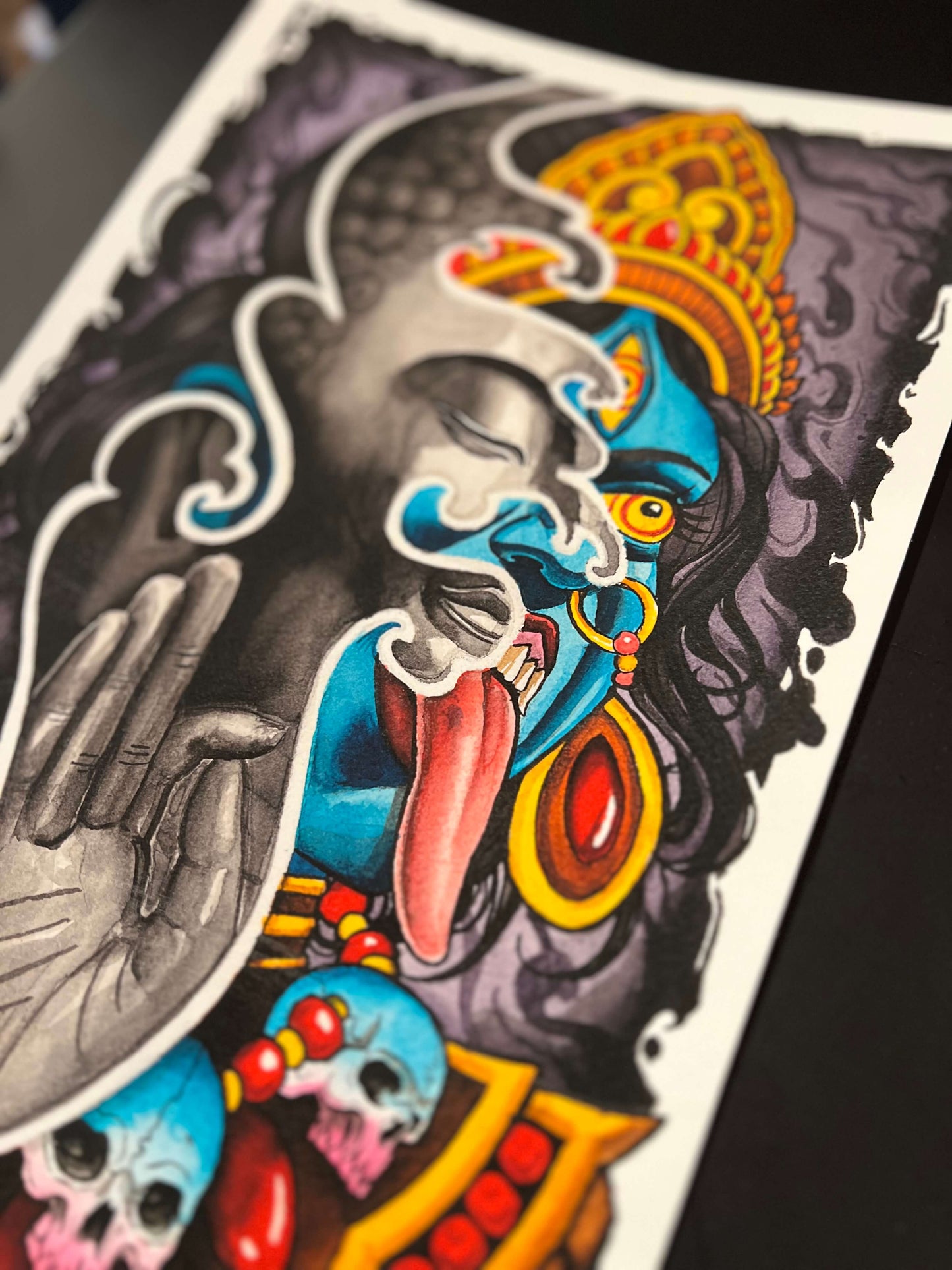 Buddha Kali Print