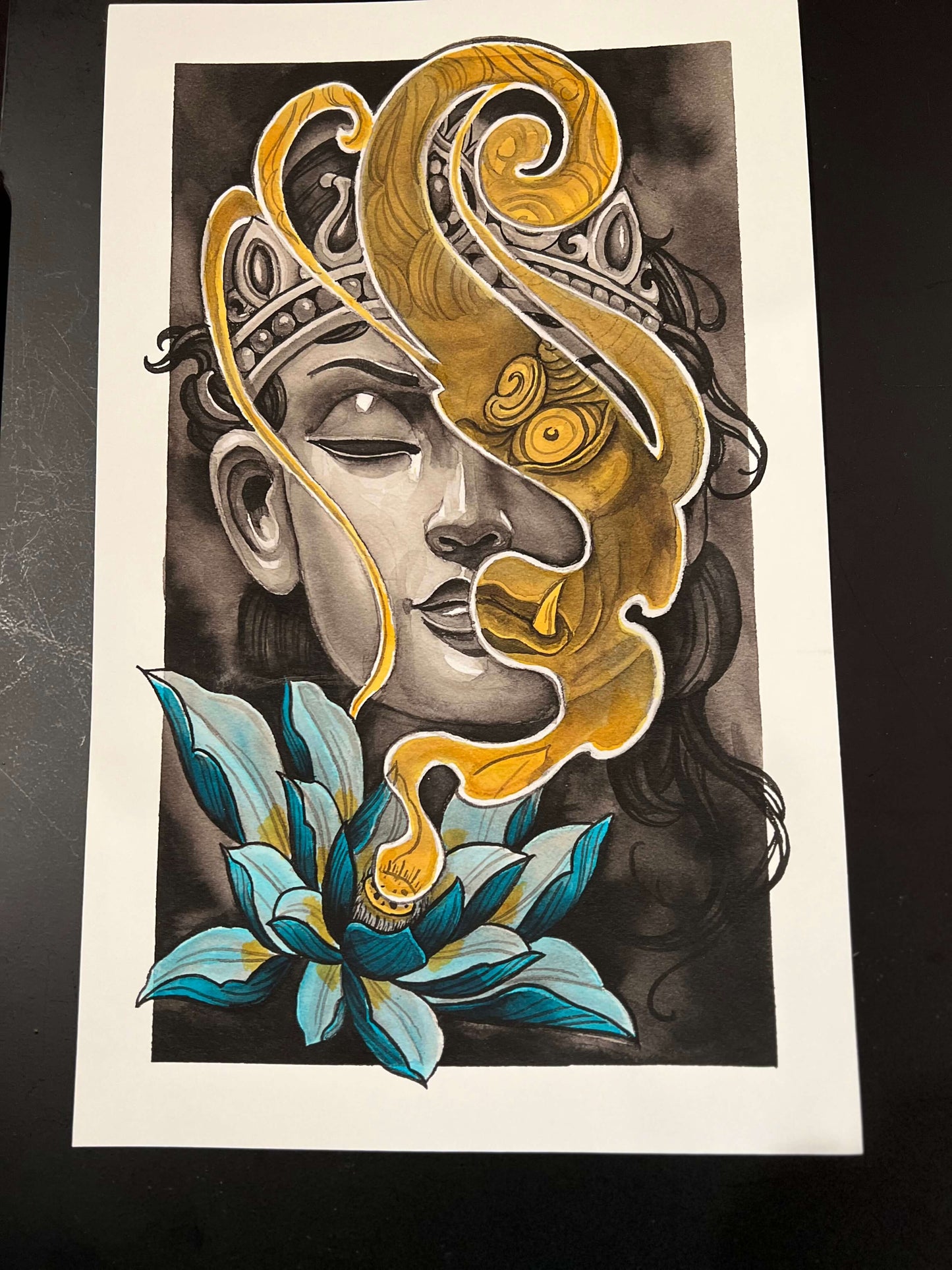 Lotus Print