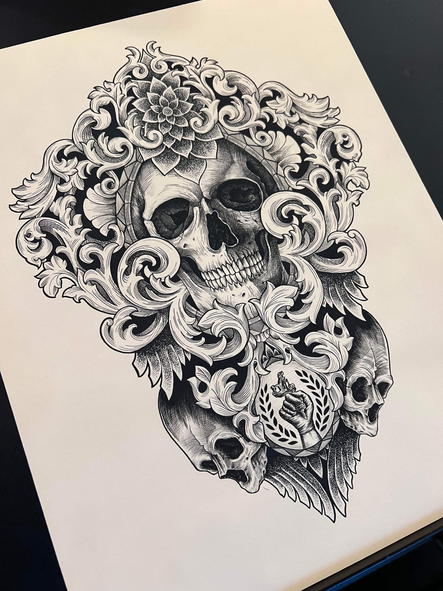 Skull Print