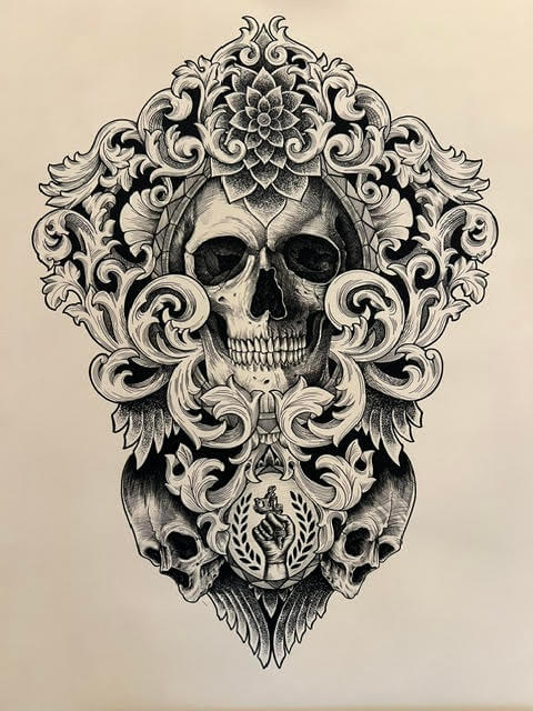 Skull Print